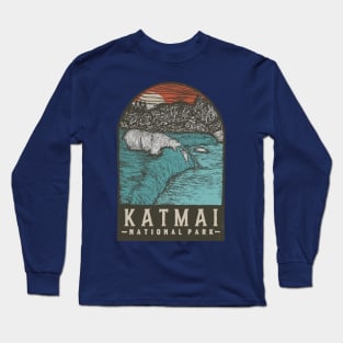 fat bear week // katmai national park Long Sleeve T-Shirt